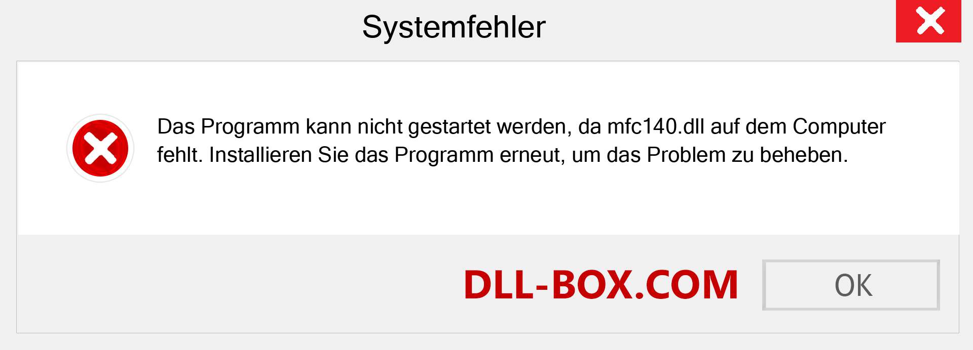 mfc140.dll-Datei fehlt?. Download für Windows 7, 8, 10 - Fix mfc140 dll Missing Error unter Windows, Fotos, Bildern